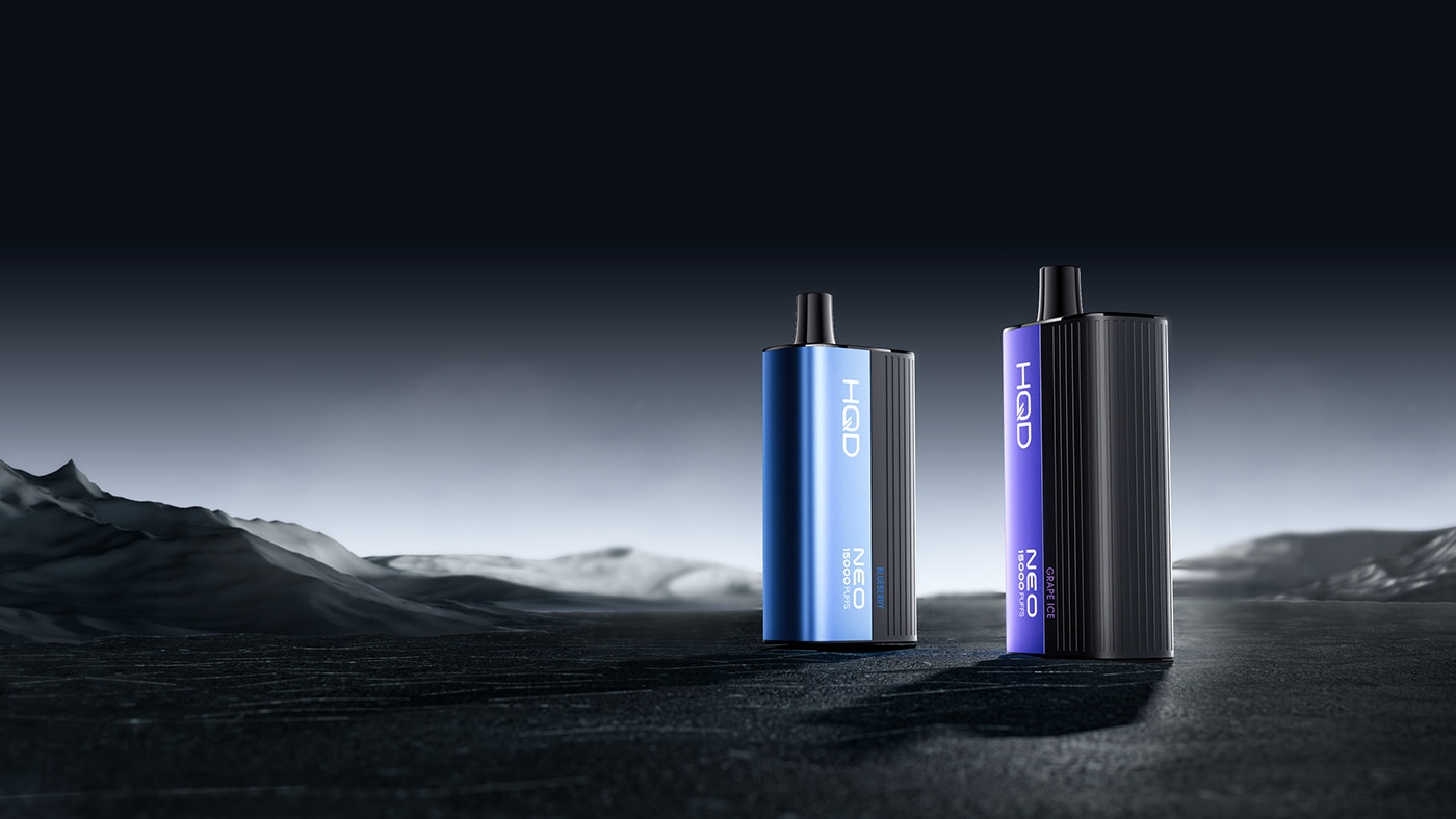 Vape hqd industrial design  e-cigarette disposable design
