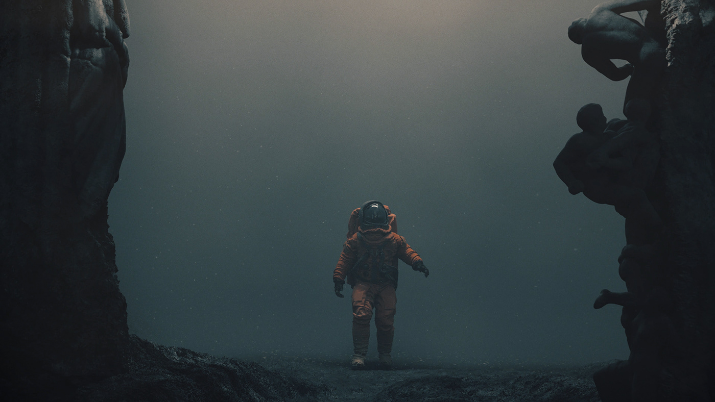 alien apocalyptic Apollo astronaut cinematic dark nasa planet science-fiction Space 
