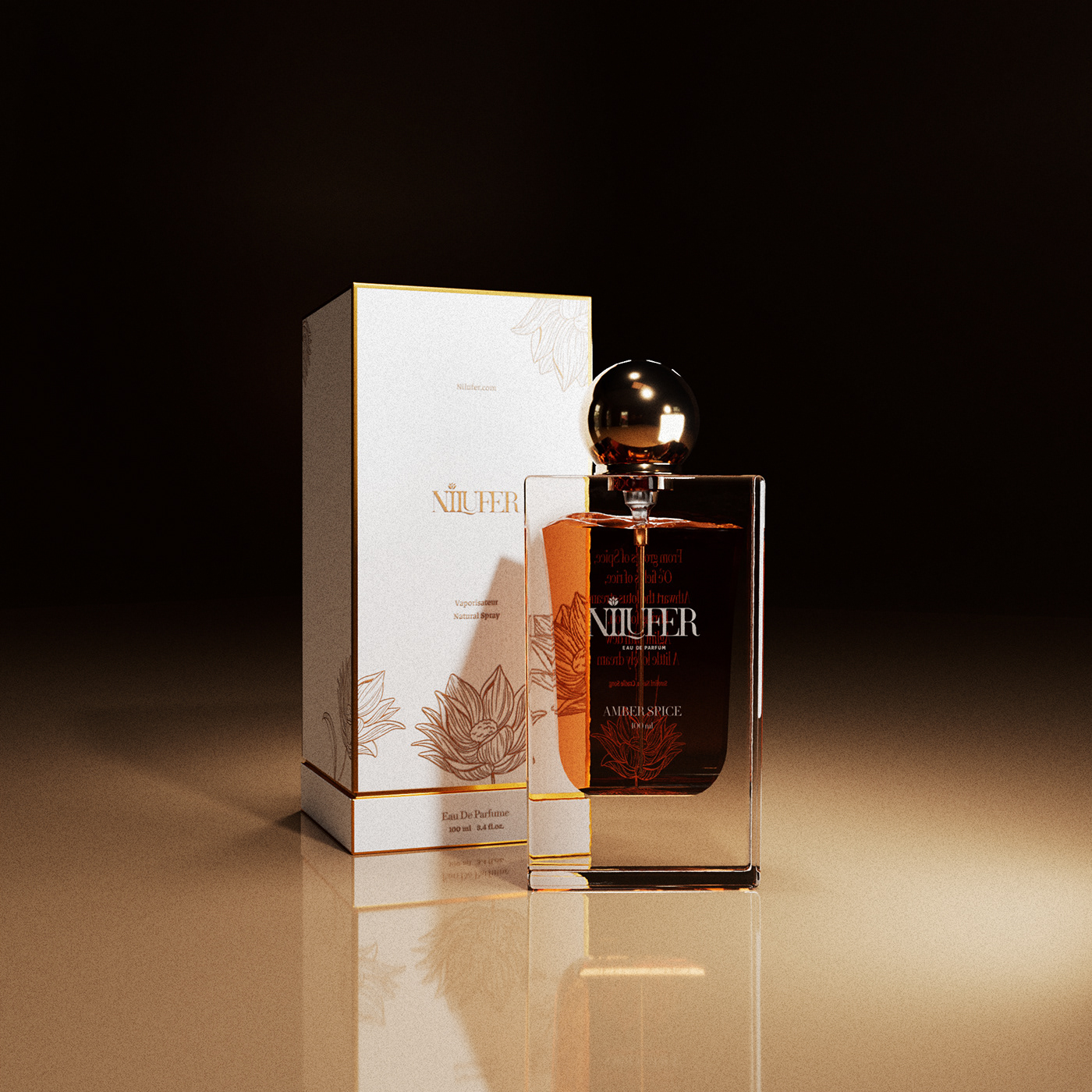 advertisement blender branding  cosmetics elegant Logo Design luxury Packaging perfume product packaging