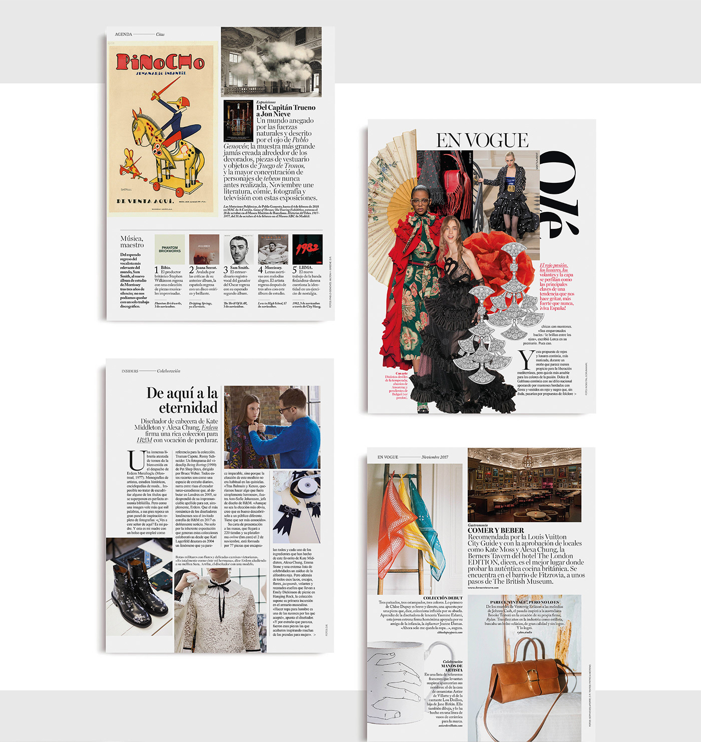 magazine Layout vogue editorial design  graphic design  editorial Layout Design layouts typography  