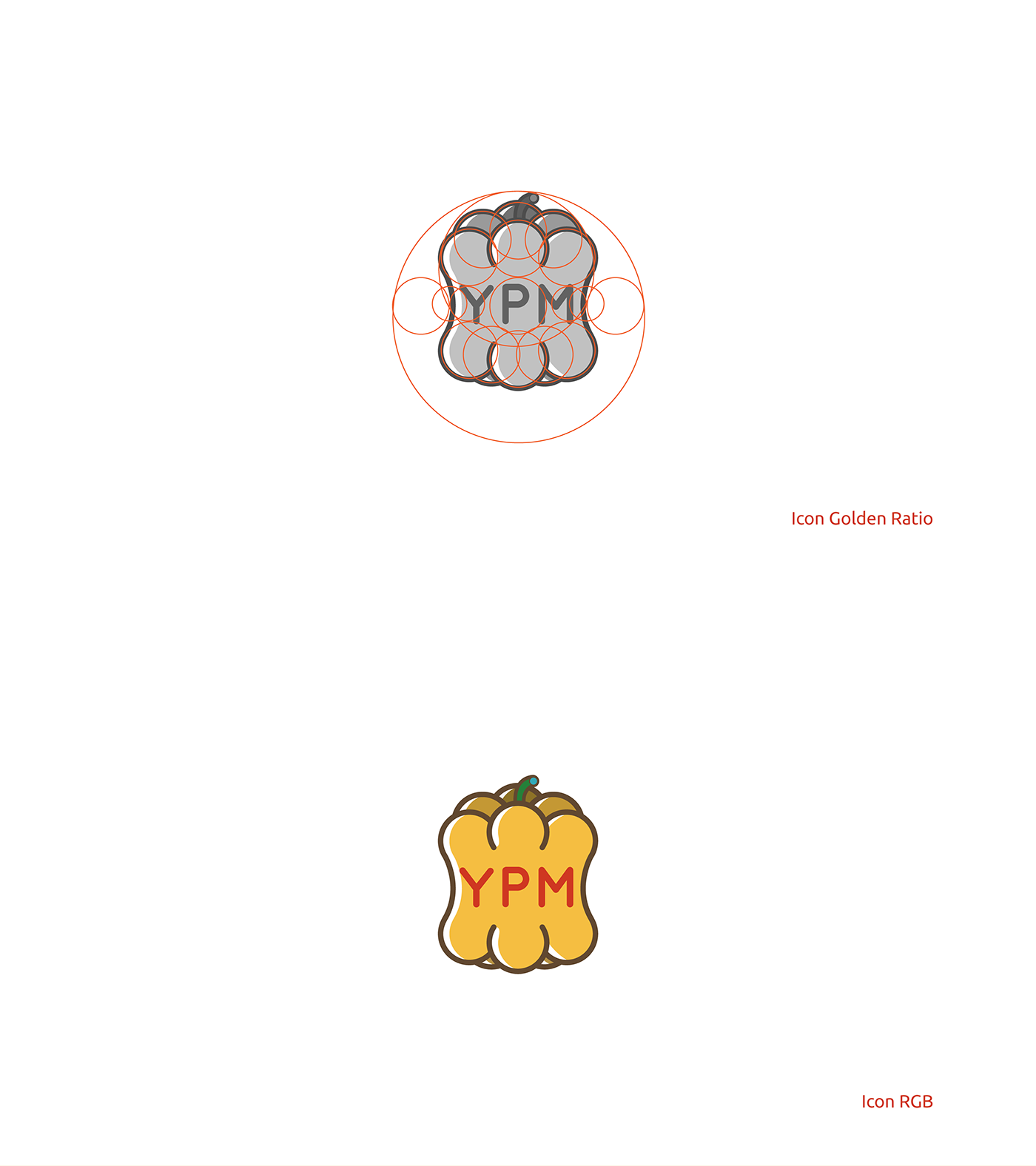 Yellow Pepper Media YPM branding  Rebrand logo Rabatho Laka Articulate Communications print digital