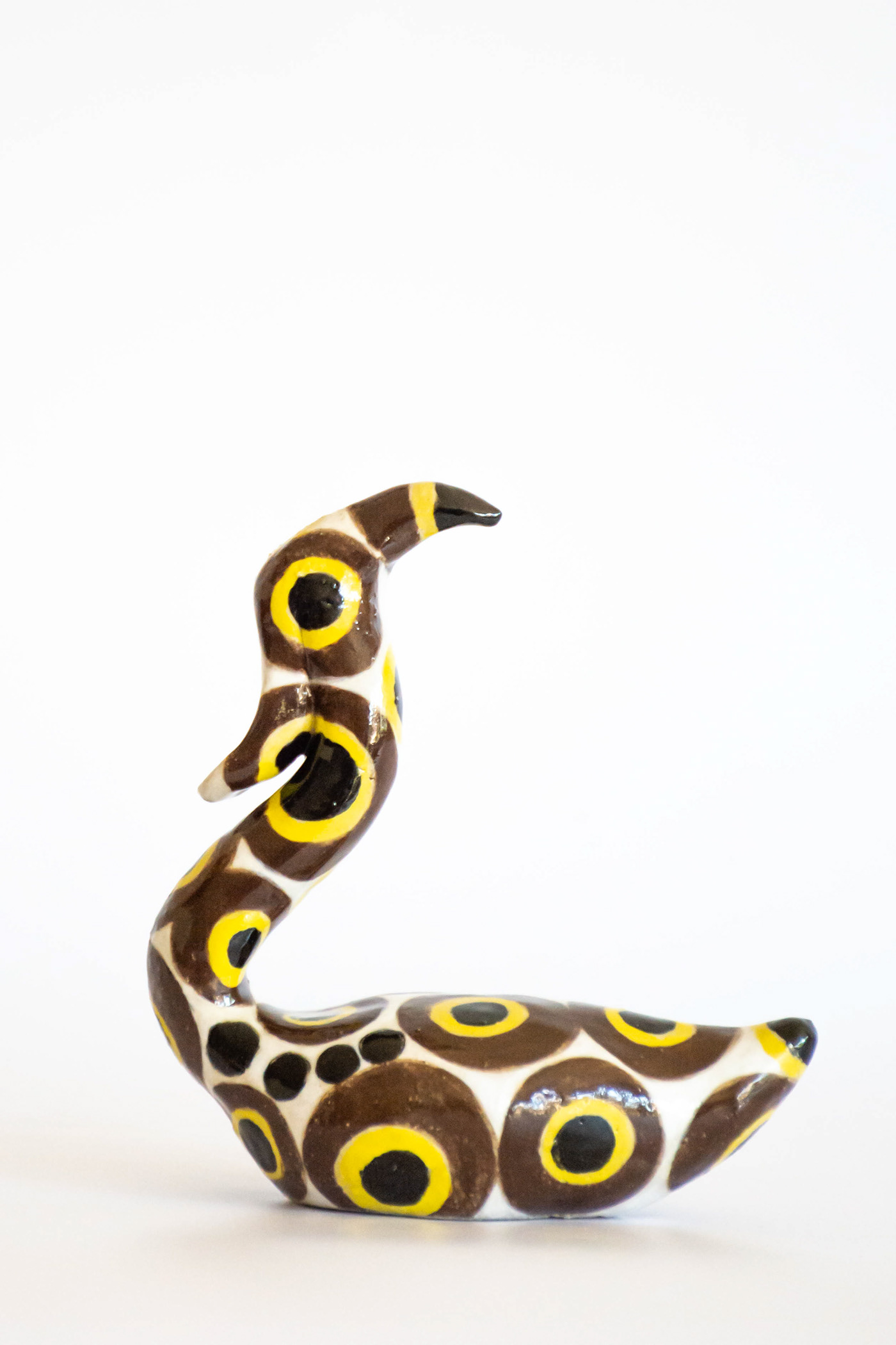 abstract animals ceramic colorful contemporary art figures modern olivia weiss sculpture stoneware