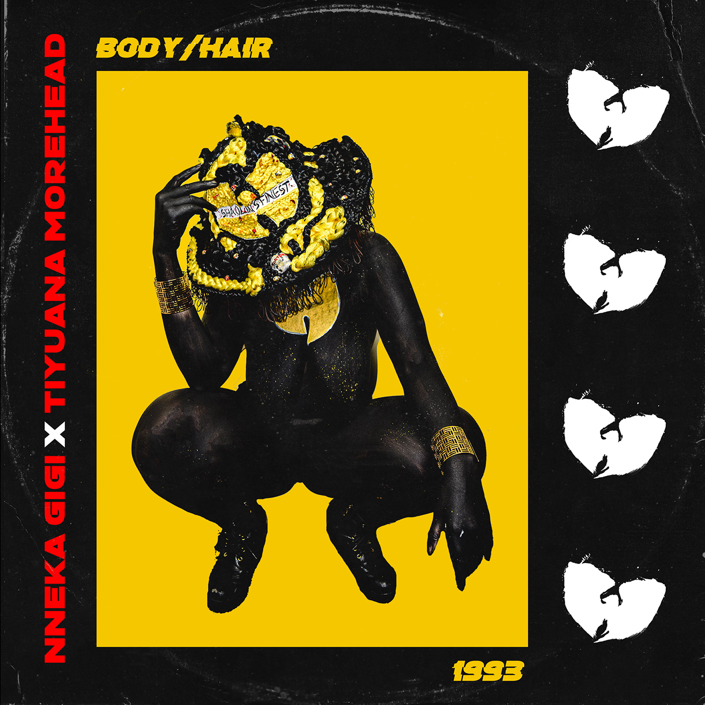 wutang hip hop hair art braids body painting Body Positivity