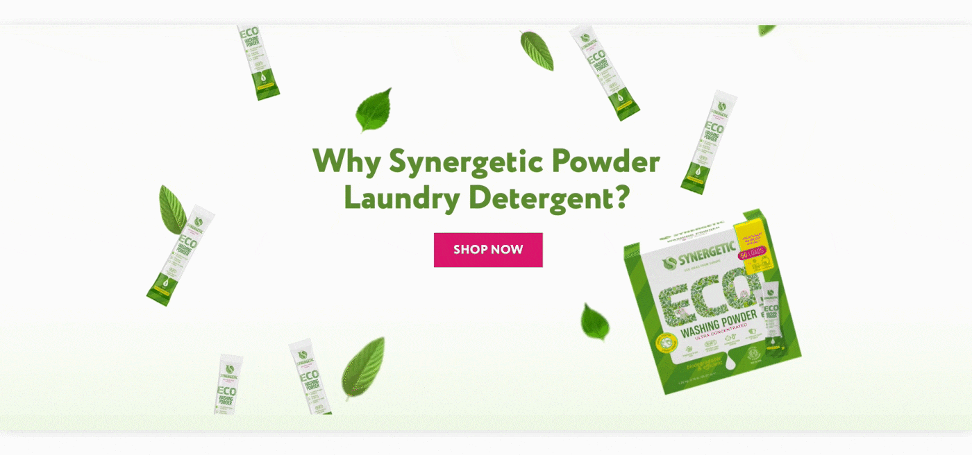 Why Synergetic Powder Laundry Detergent? Shop now