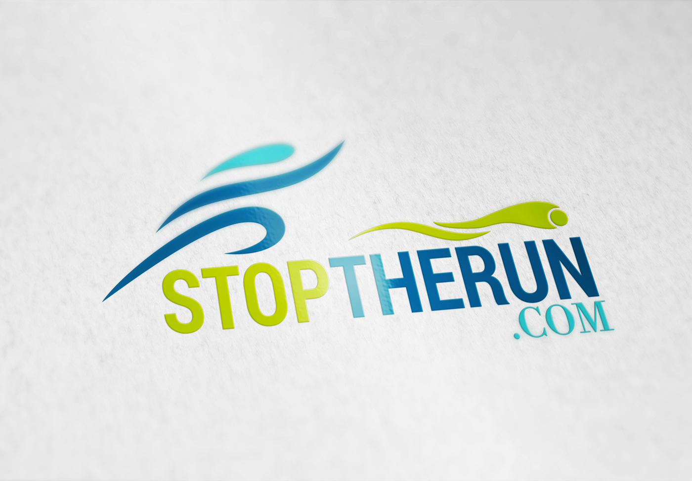 sports logo stop run stoptherun.com professional design branding  ILLUSTRATION 