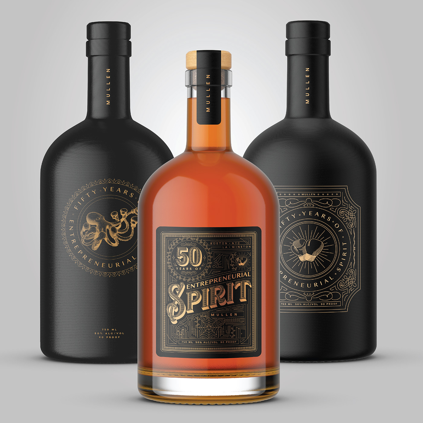 bottle branding  Packaging packaging design type typedesign typography   whiskey label Victorian