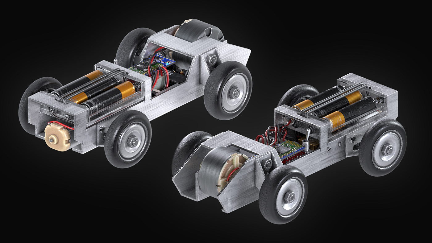 car blender Render cycles 3D Arduino texturing DIY RC
