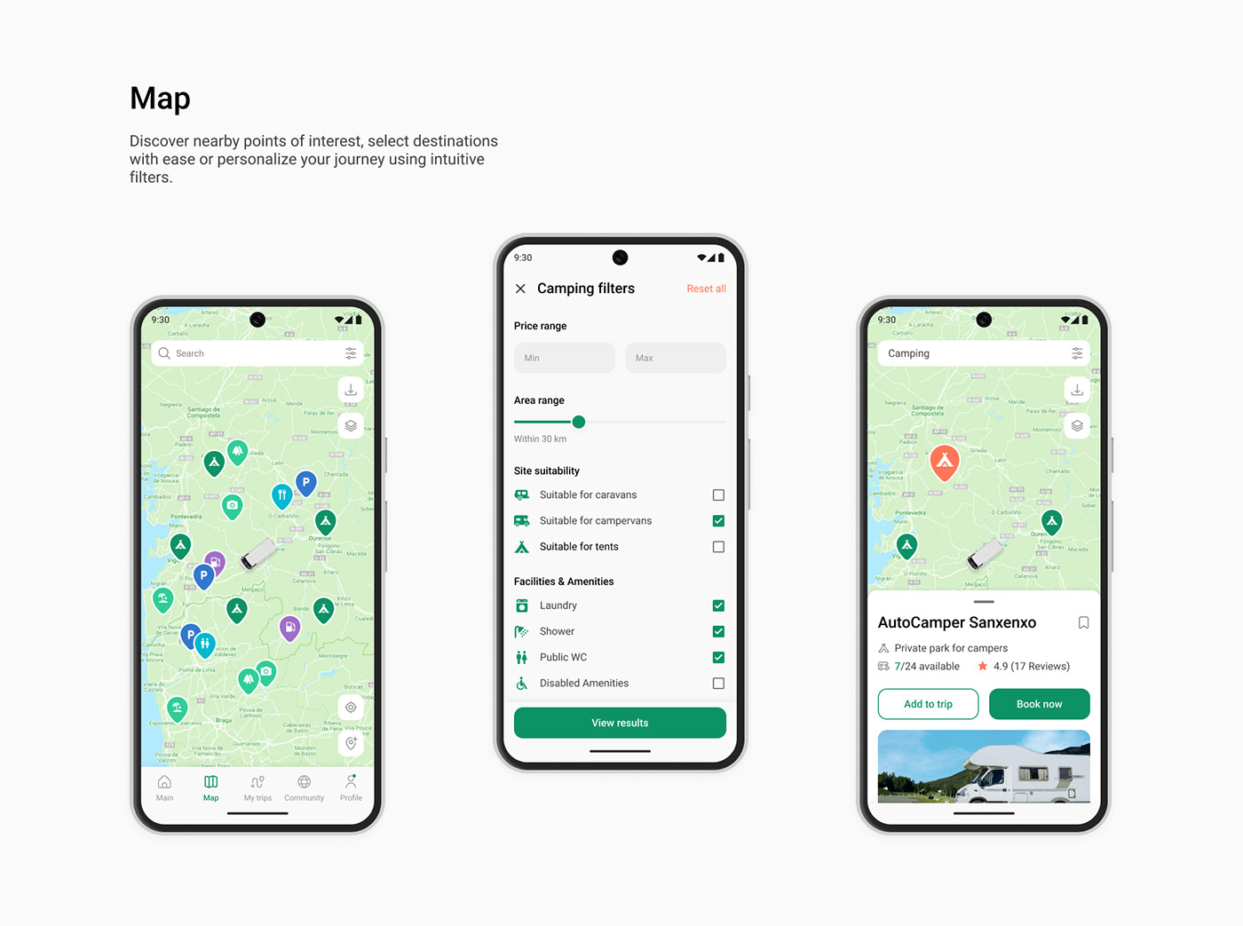 app design Figma ui design Mobile app user interface UX design ux/ui Travel android map