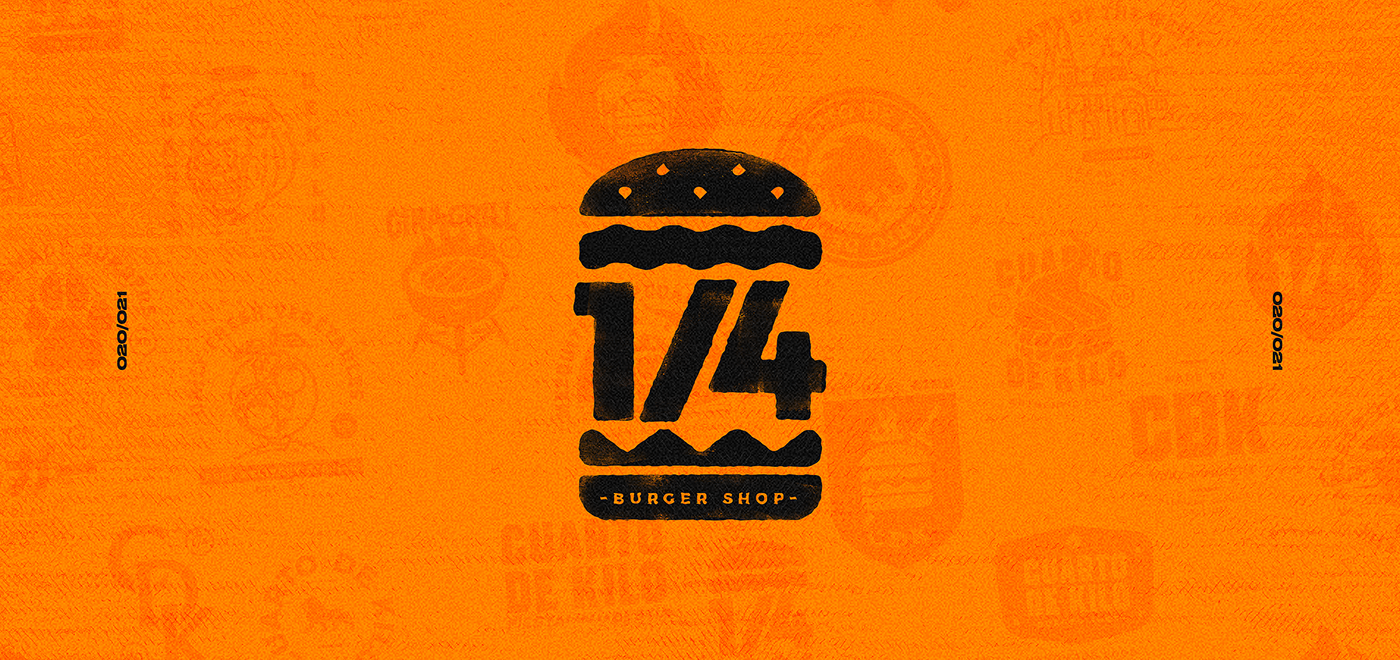 branding  burger logo badge lion Food  letter ILLUSTRATION  mark graphic
