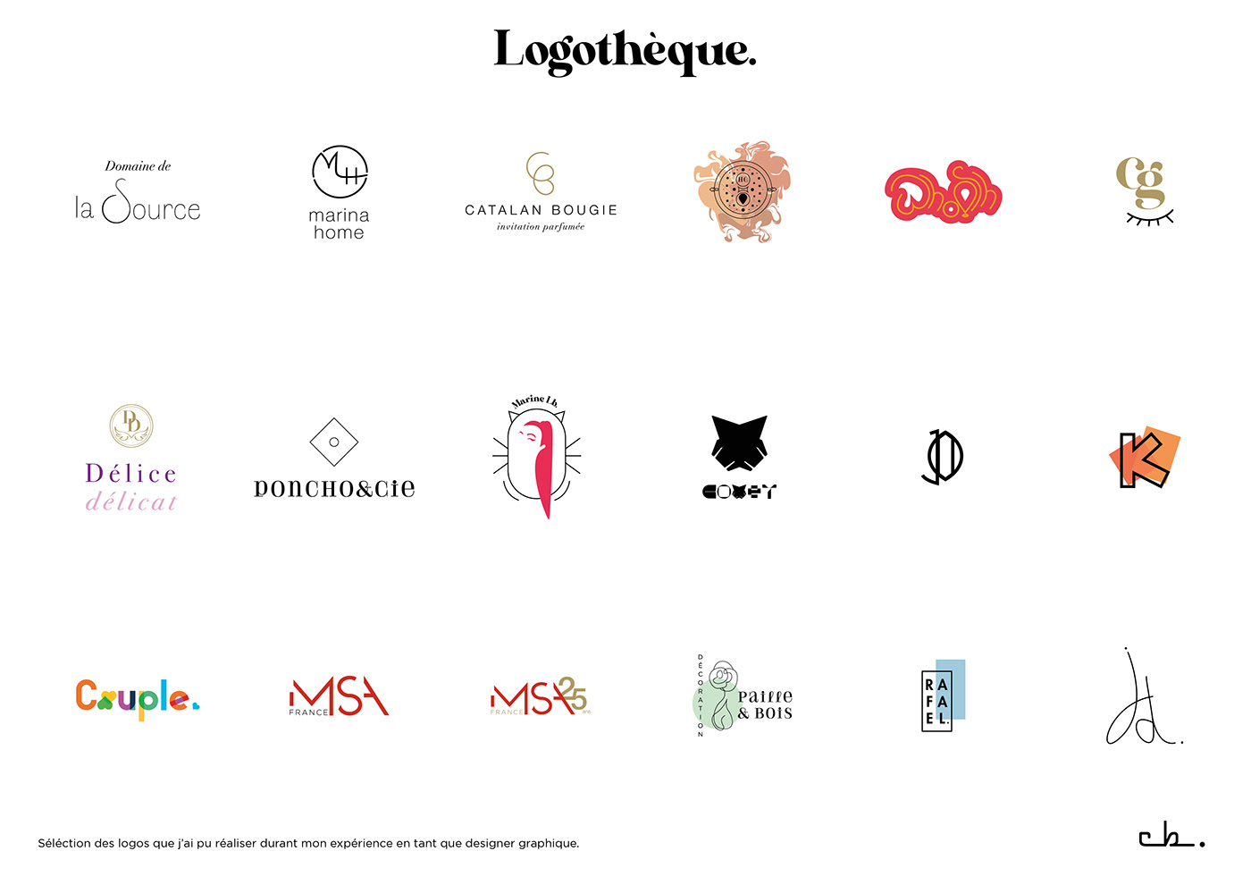 graphicdesign graphisme logo Logothèque Logotype