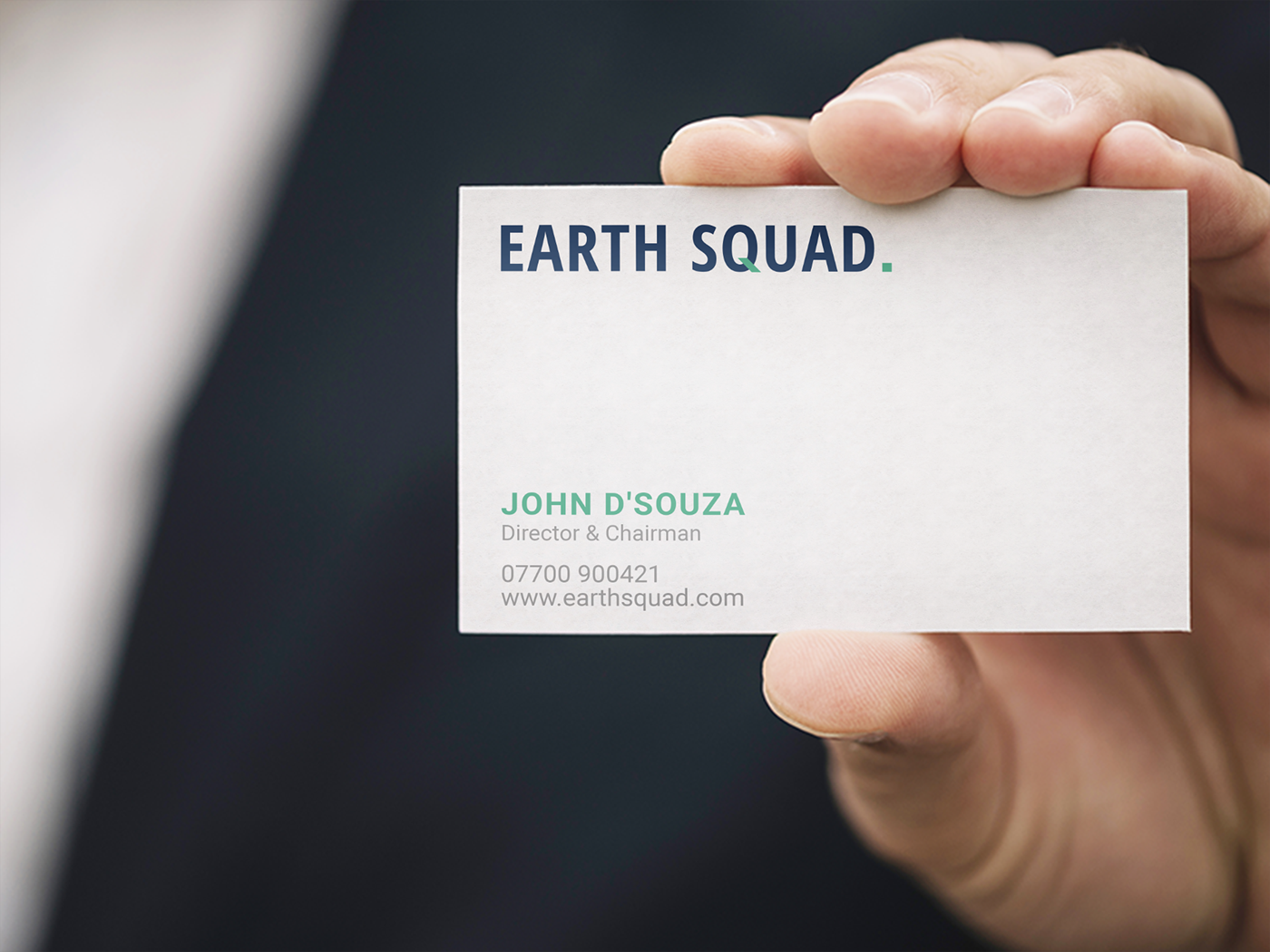 business card Earth Squad Business card