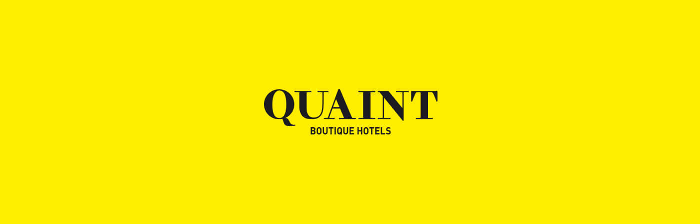 quaint boutique hotel branding  malta gozo design logo Hospitality typography  