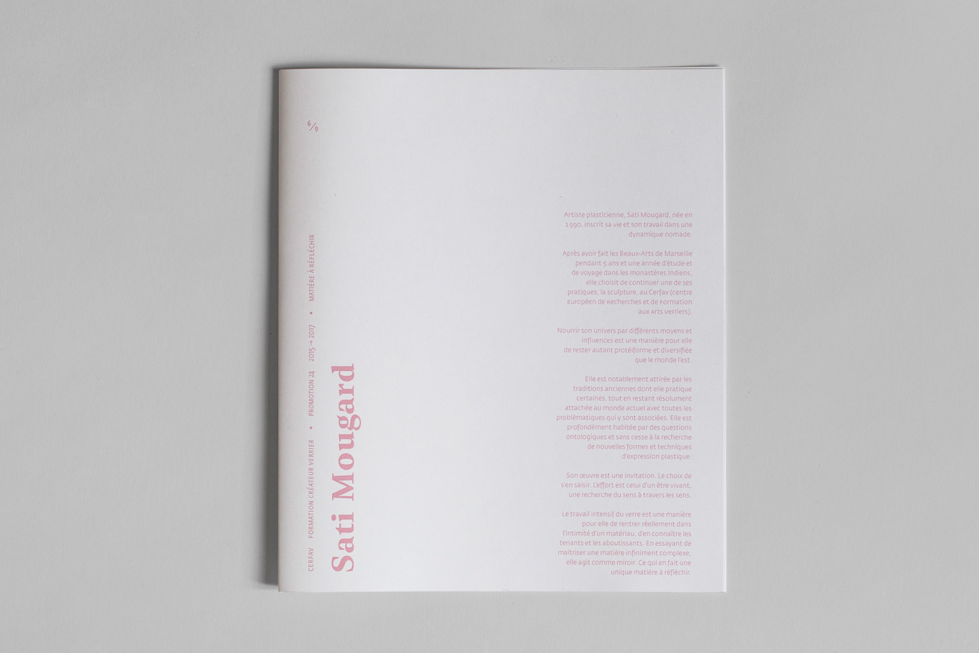 Catalogue poster typography   glass Exhibition  Layout mirror grid portfolio Booklet