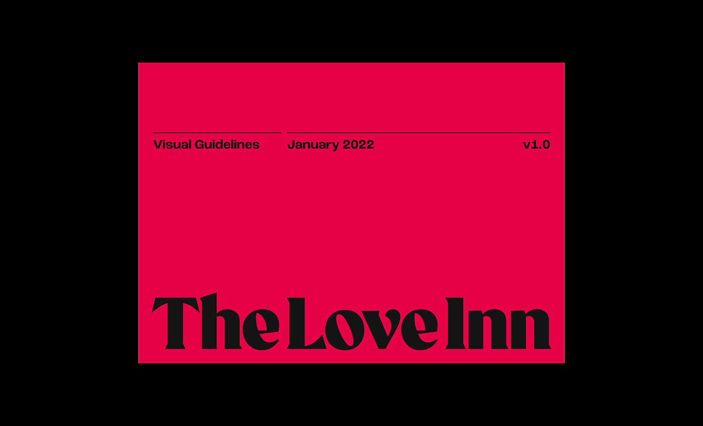 branding  design guidelines identity inn menu posters restaurant type typography  