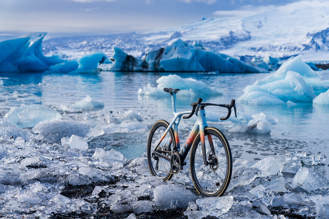 Bicycle sport Sig Vicious iceland Photography  lightroom Landscape glacier lagoon Jökulsárlón