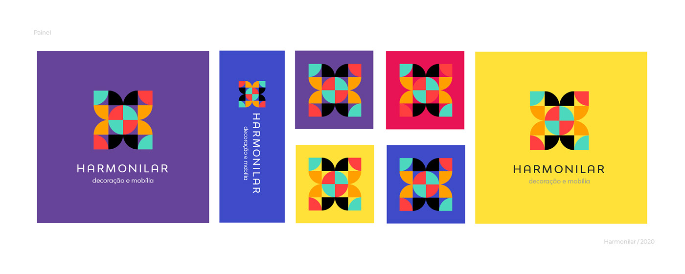 casa Decoração identidade visual lar logo Logotipo loja marca Mockup social media