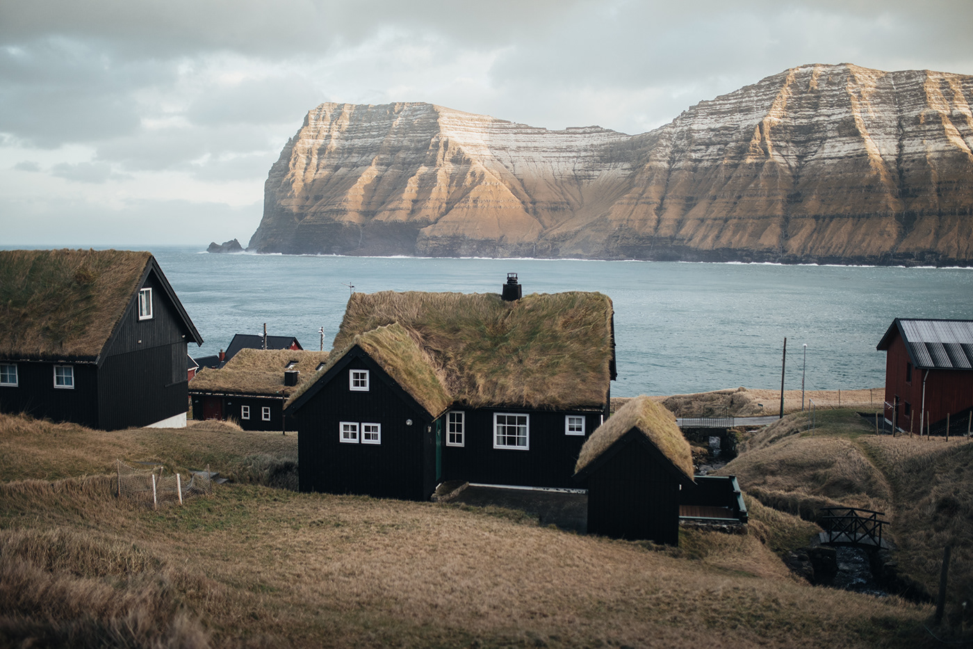 atlantic faroe Färöer islands nordic Scandinavia traditional architecture vikings