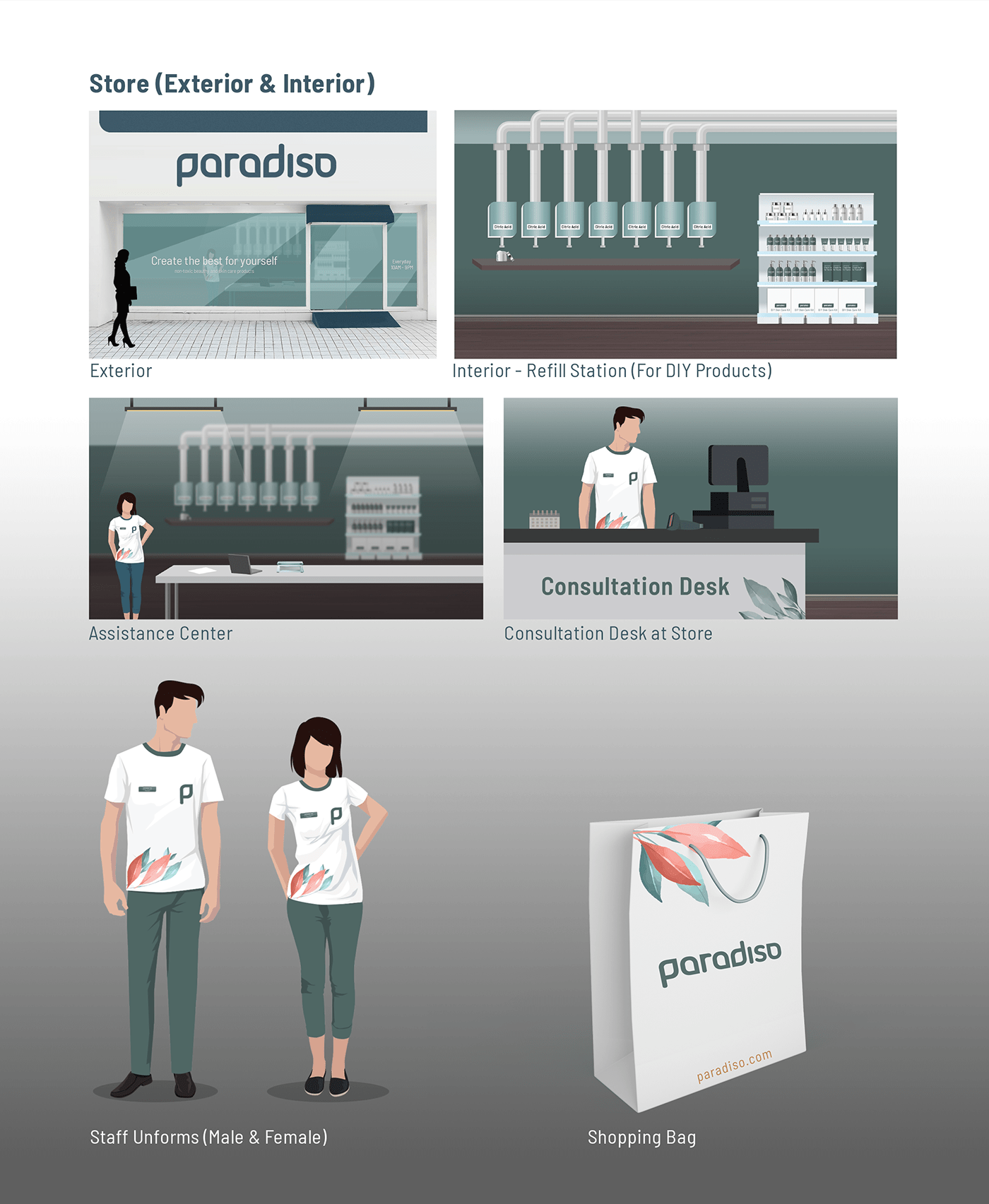 branding  graphic design  Paradiso