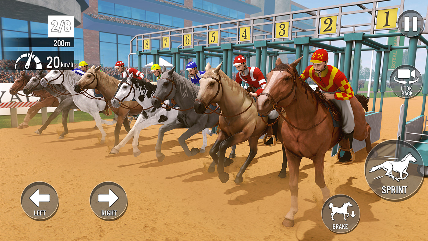 horse Racing stable android ios screenshot rendering mobilegame unity