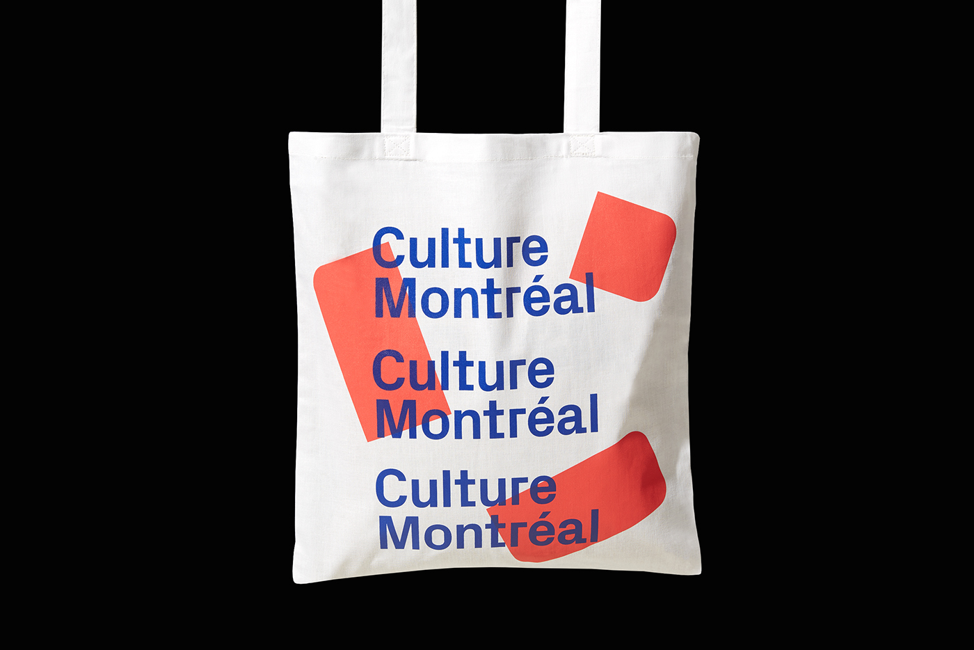 culture Montreal block animation  RGB modular system Duotone Tote poster