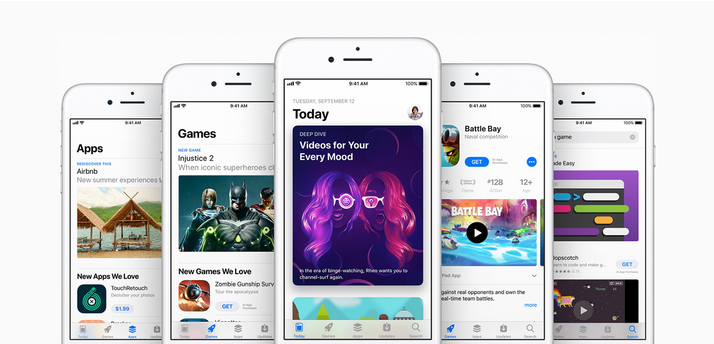 apple app store article design face effect rheo