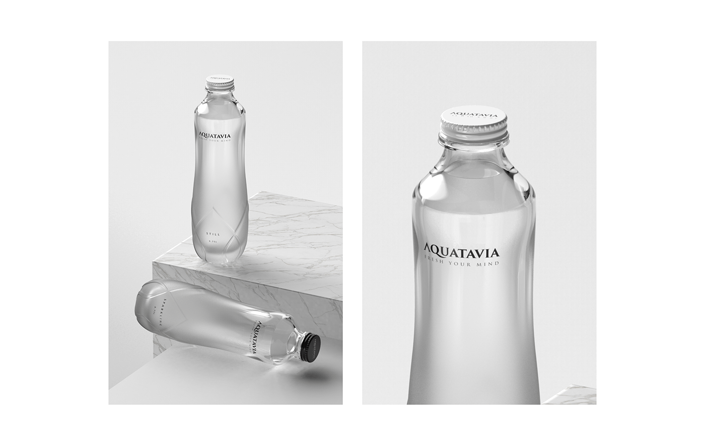 bottle bottle design crystal drink lotus flower mineral Packaging product still water water