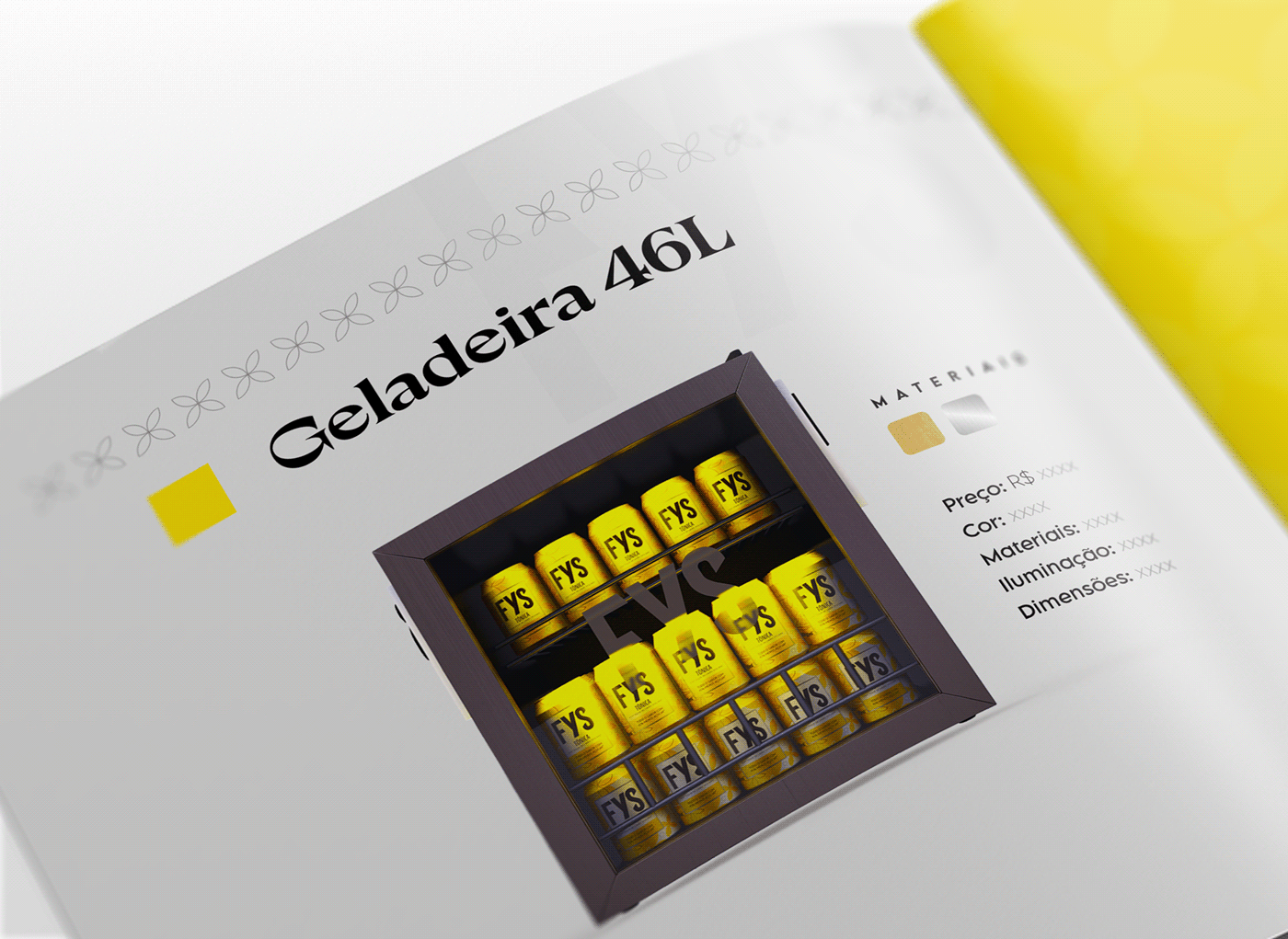 catalog catalogo FYS heineken magazine refrigerante tonic tónica tailor made design