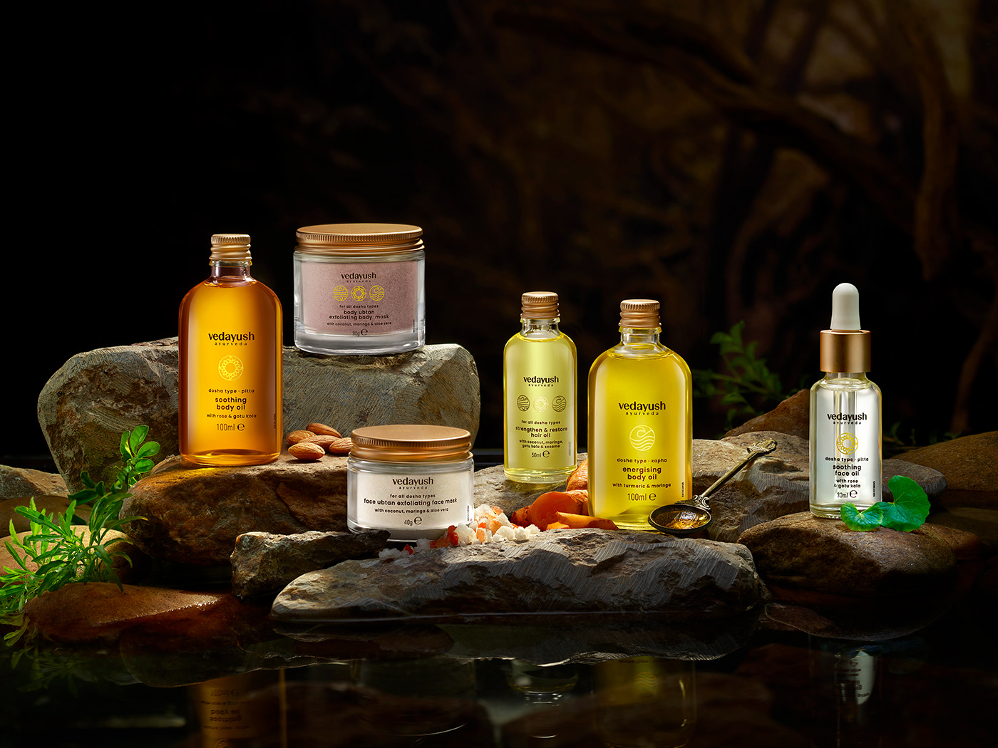 Advertising  ayurveda Beauty Products cosmetics photographer productphotography Prop Styling skincare tabletop Unilever