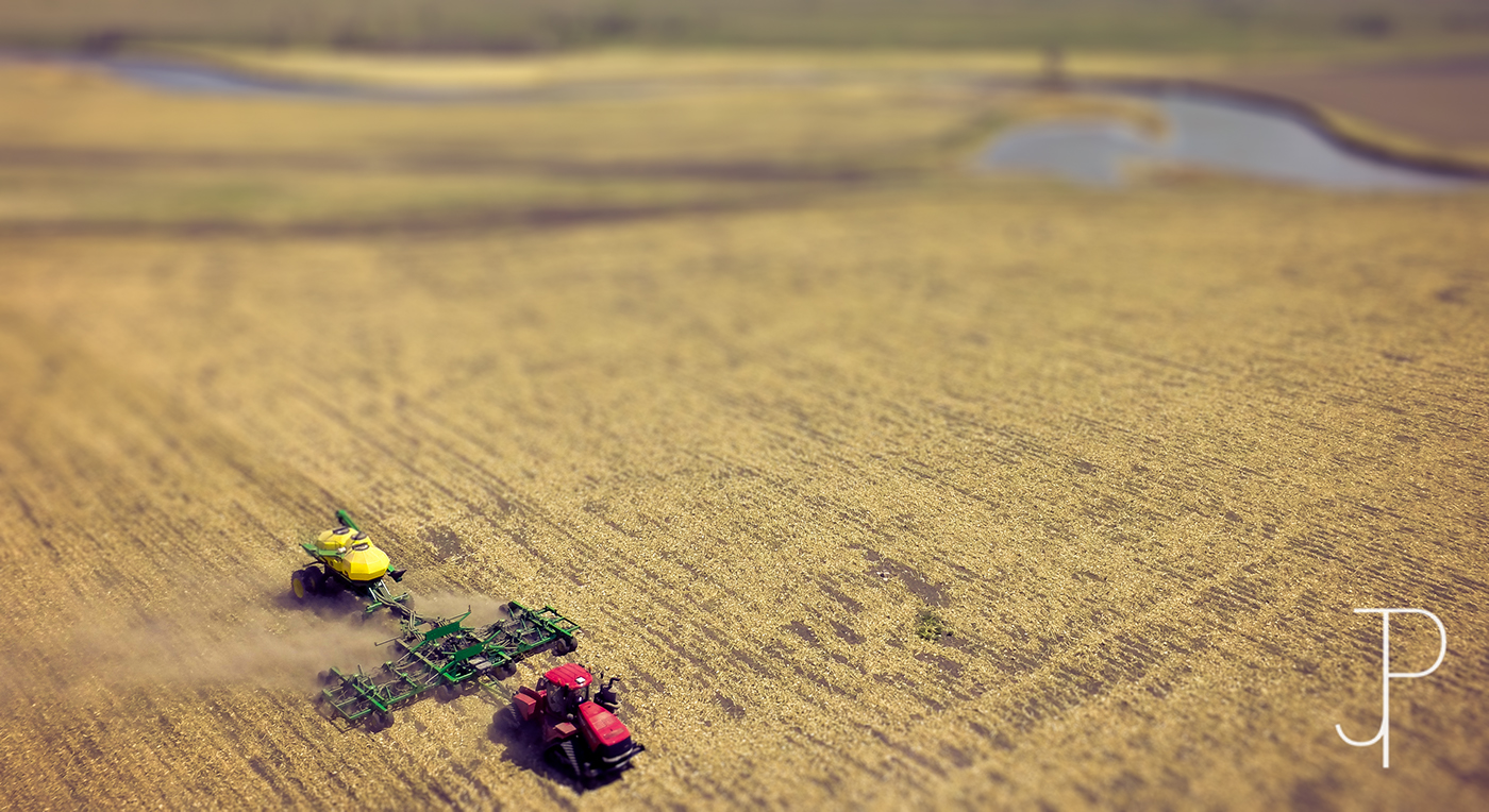 farming Aerial tilt shift Miniature gopro drone