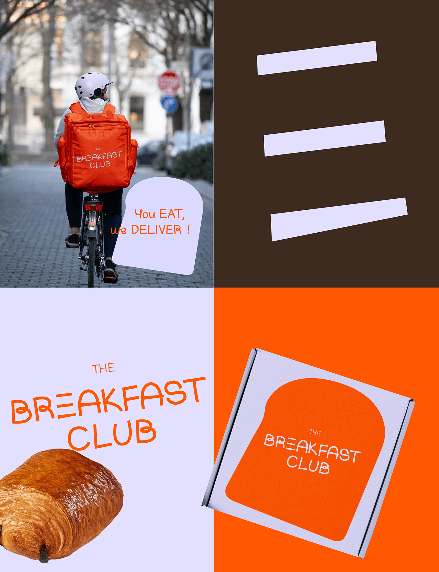 breakfast brunch Food  delivery design brand identity branding  Logo Design visual identity Graphic Designer