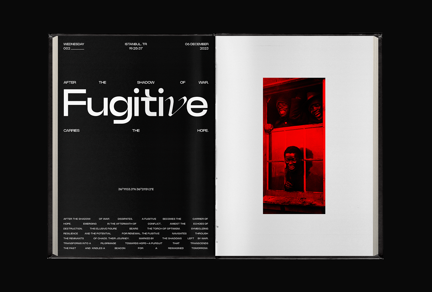 editorial magazine InDesign Zine  typography   design Layout print book type