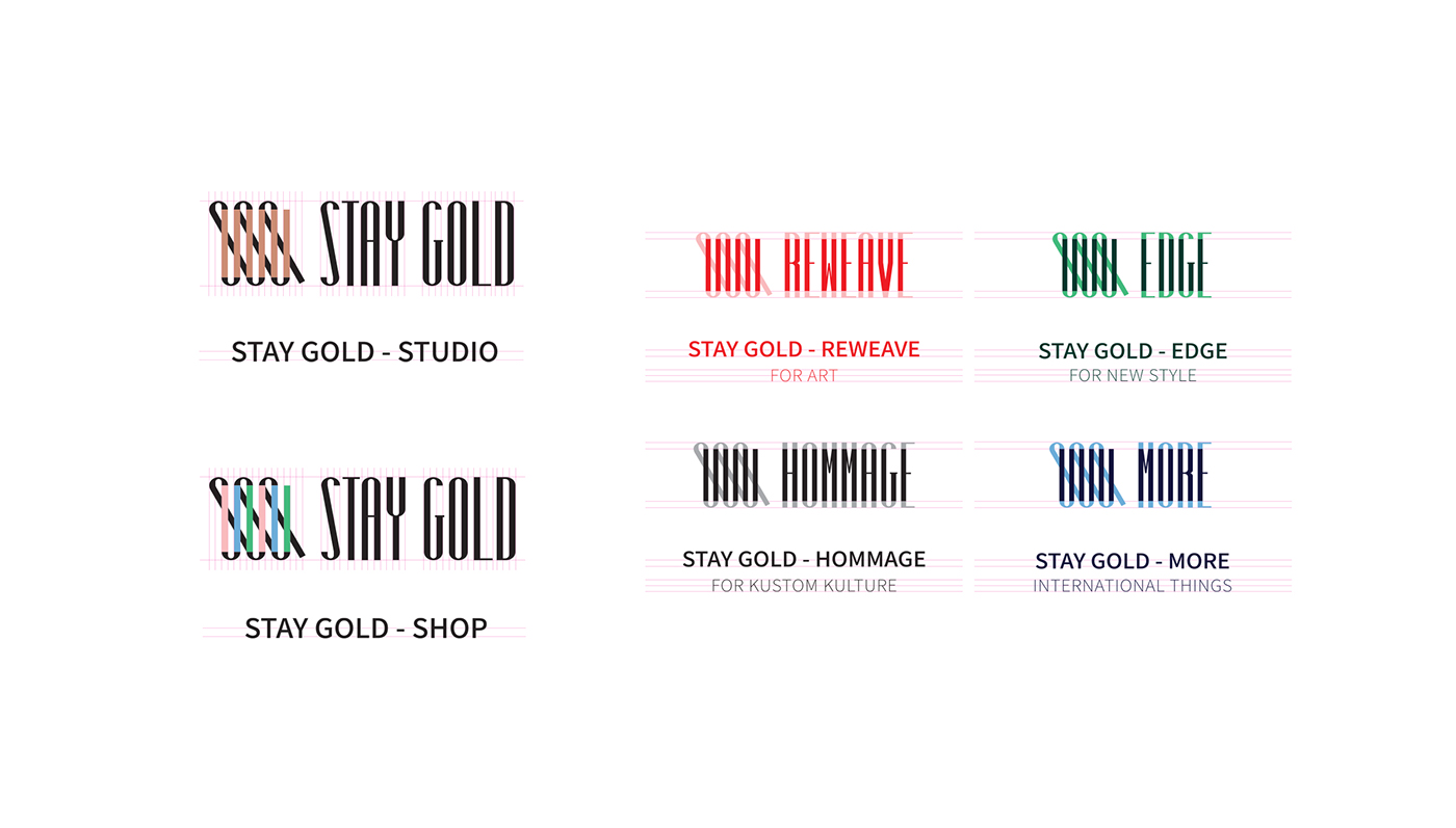 branding  logo shop socks identity Korea lettering