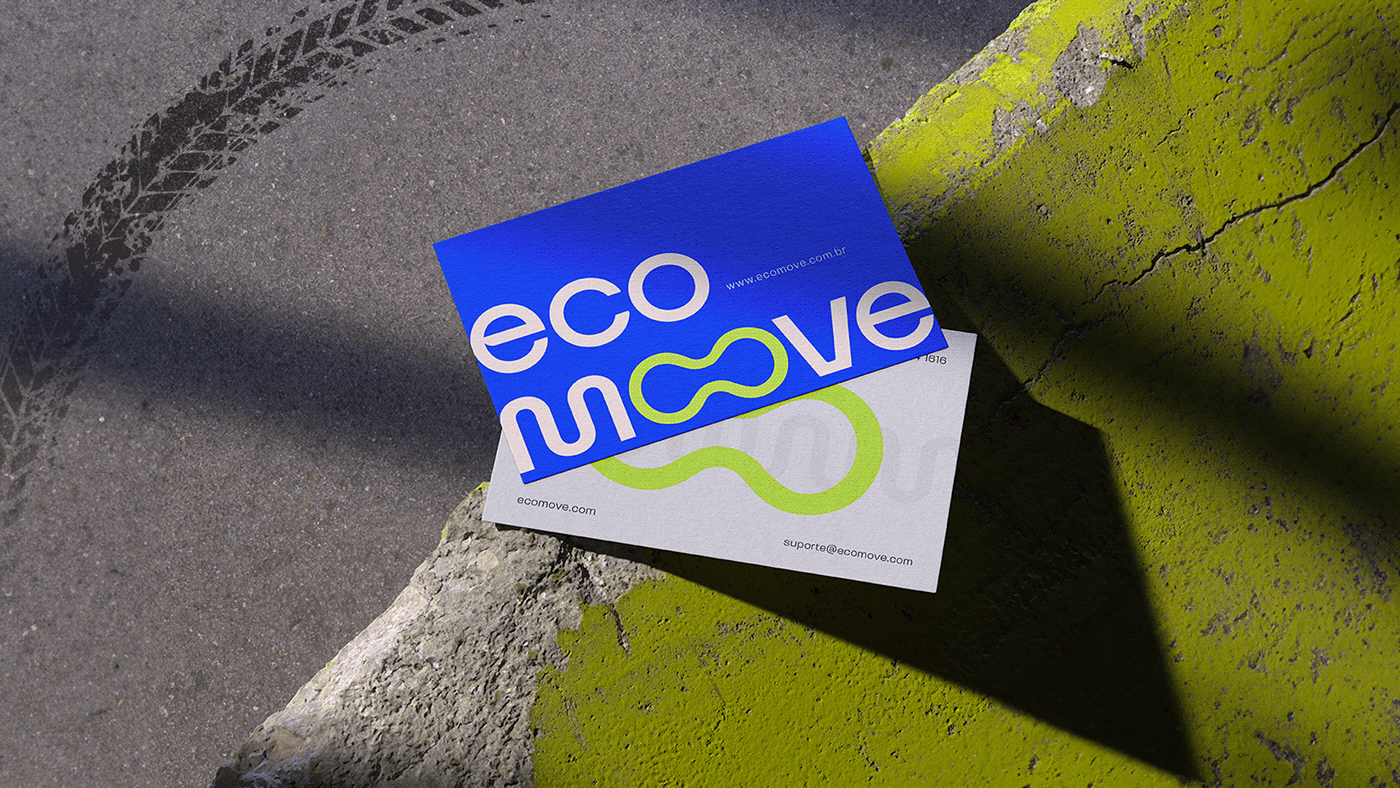 identidade visual sustentabilidade Logo Design Logomarca Brand Design Ecology eco marca ecomove bicicleta