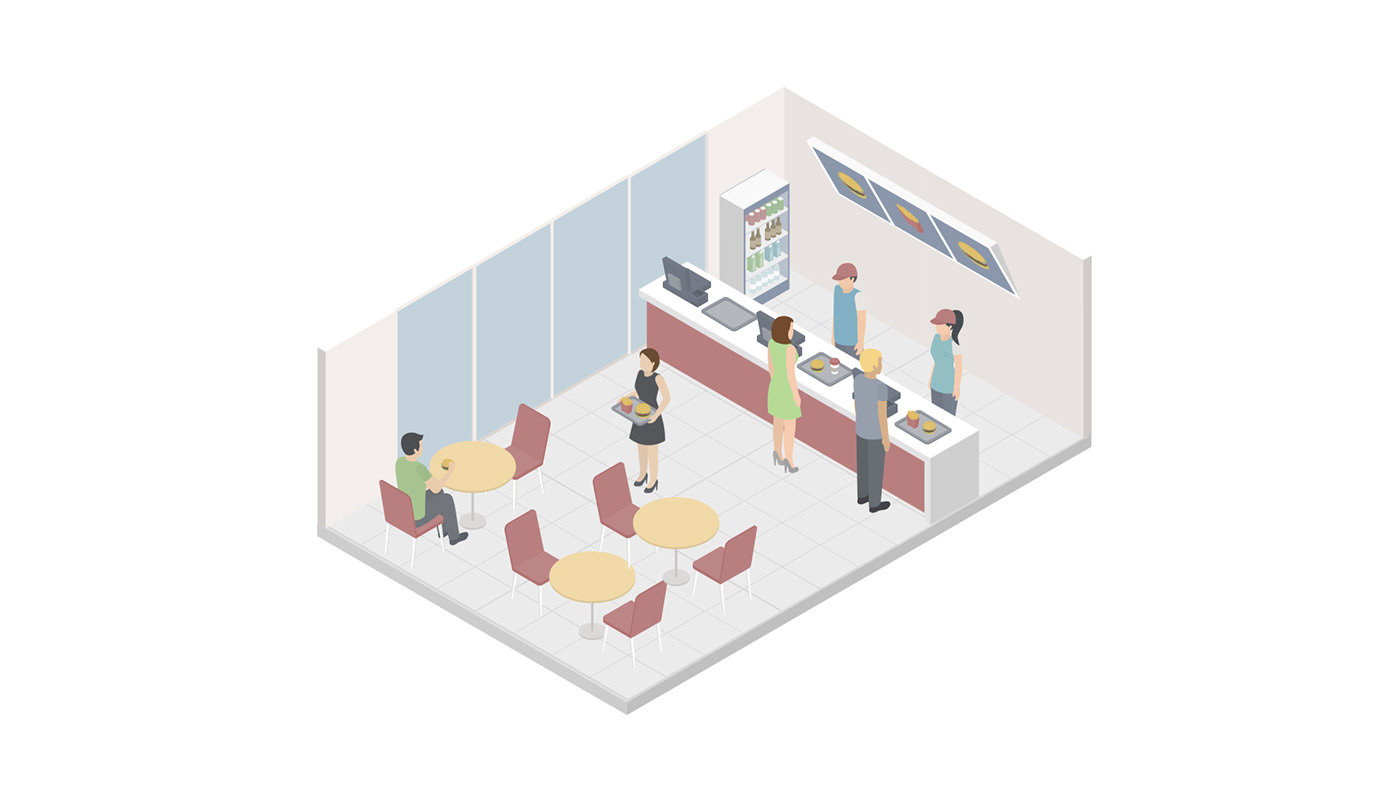 characters corporate Education FLOOR furniture indoor interiors Isometric after effects template rooms