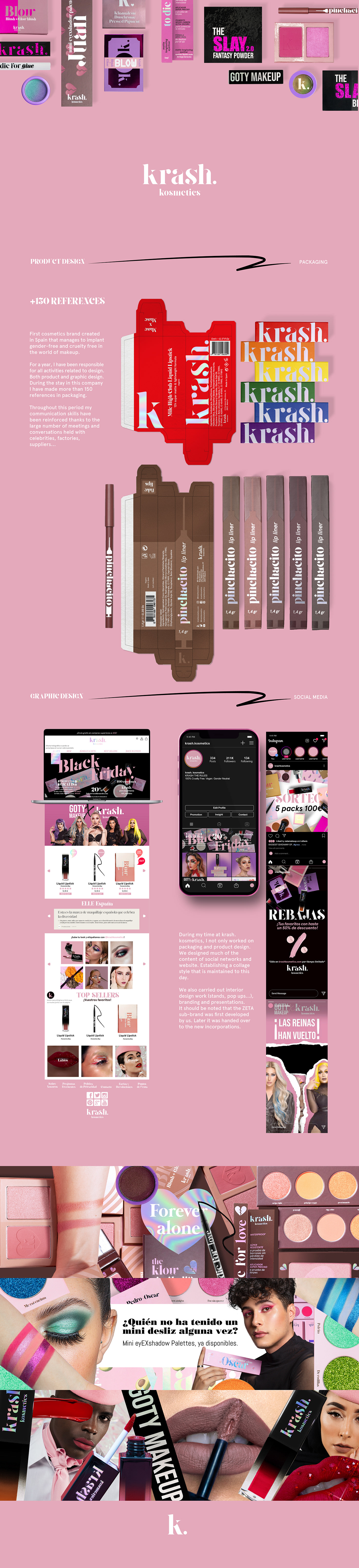Advertising  banner beauty branding  cosmetics creative makeup Packaging post Socialmedia