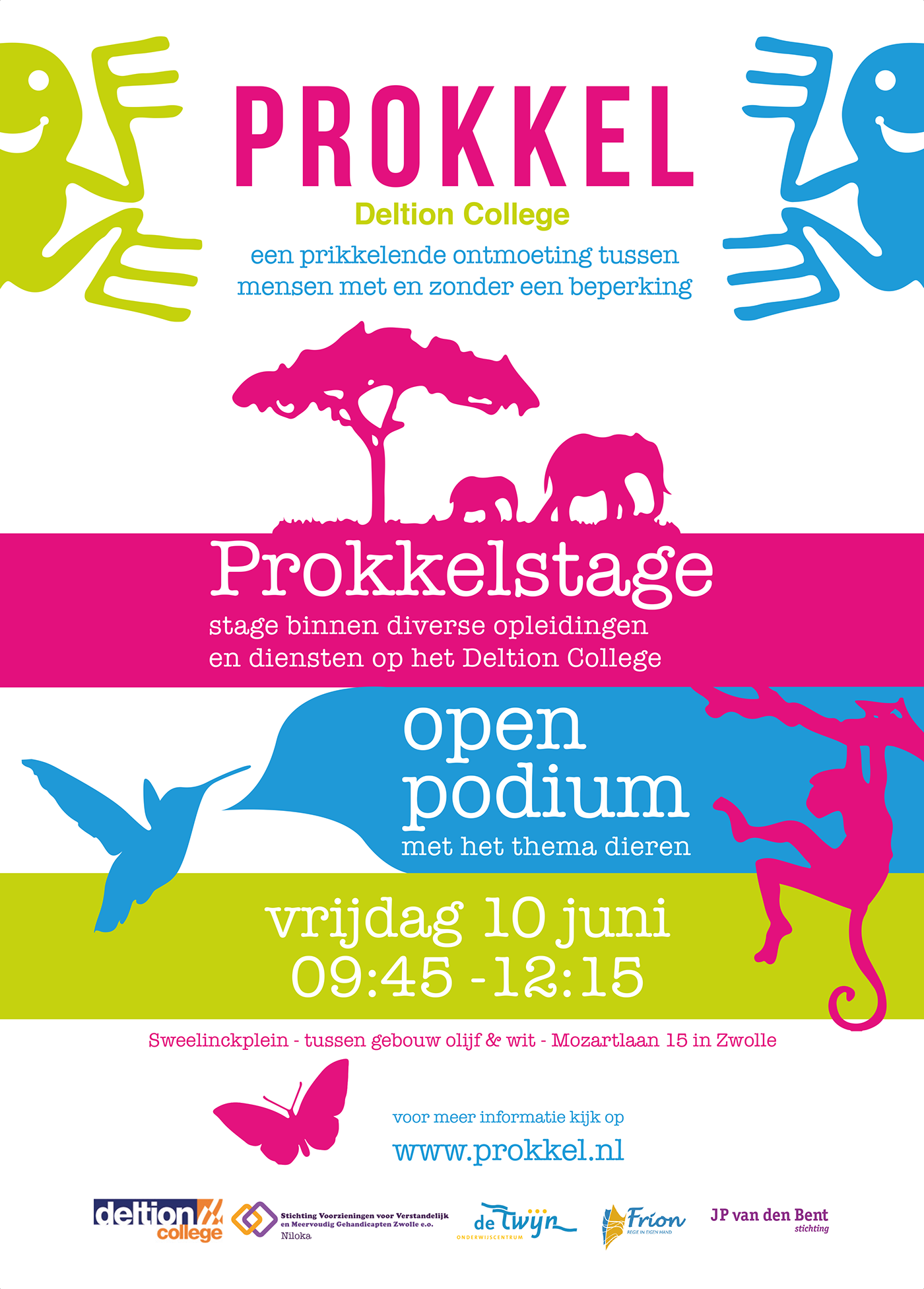 poster flyer Prokkel reclamebureau promotie