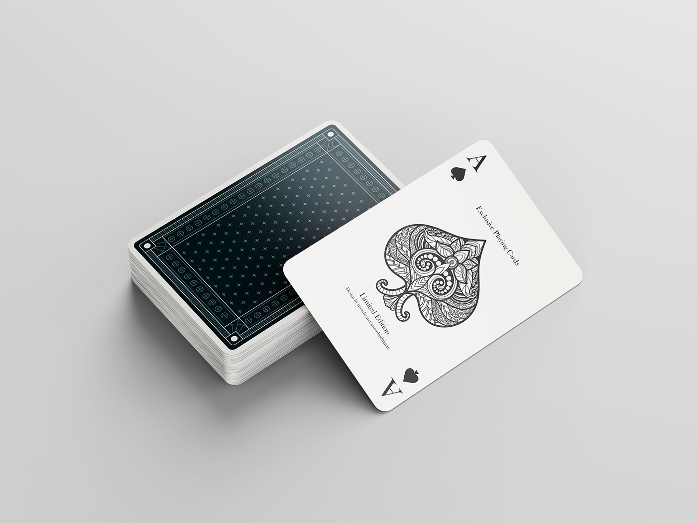 exclusive immohitdhiman packaging design Playing Cards