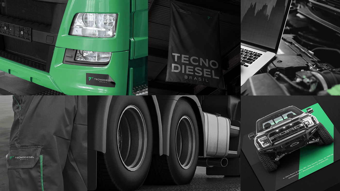 visual identity Truck car Vehicle graphic design  automotive   Logo Design brand identity branding  logo