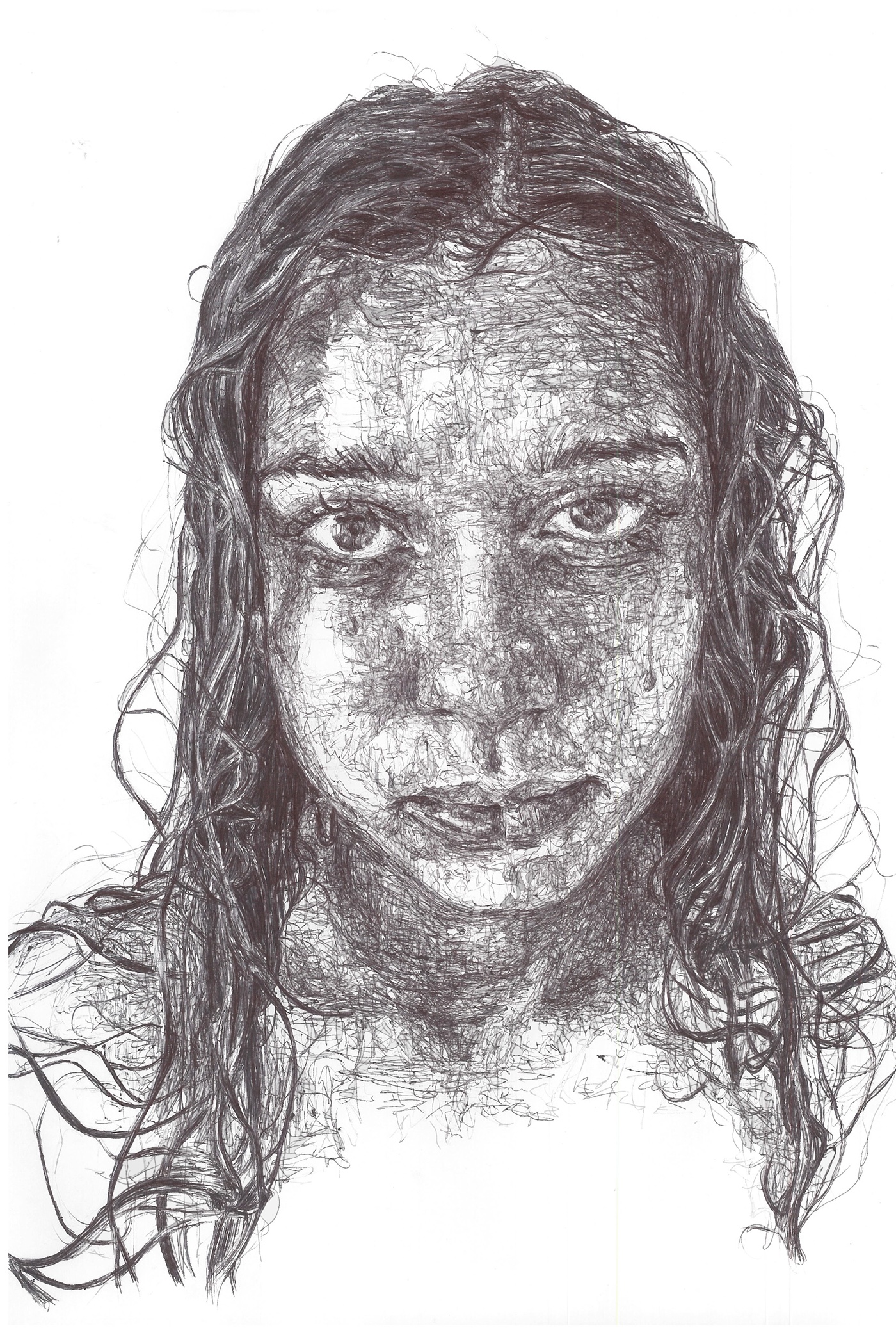 Drawing  biro pen Portraiture ILLUSTRATION  art design charcoal