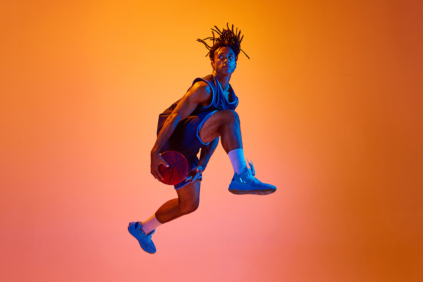 basketball NBA Streetball sport neon light Photography  DUNK LeBron jordan