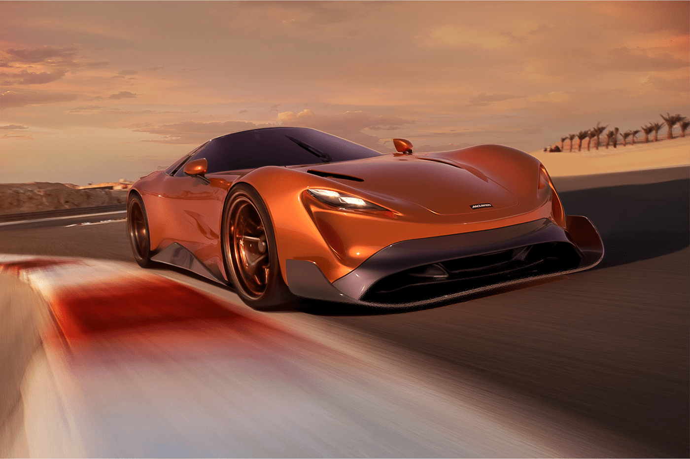 supercar concept automotive   McLaren car design sketch Render 3D Alias Racing
