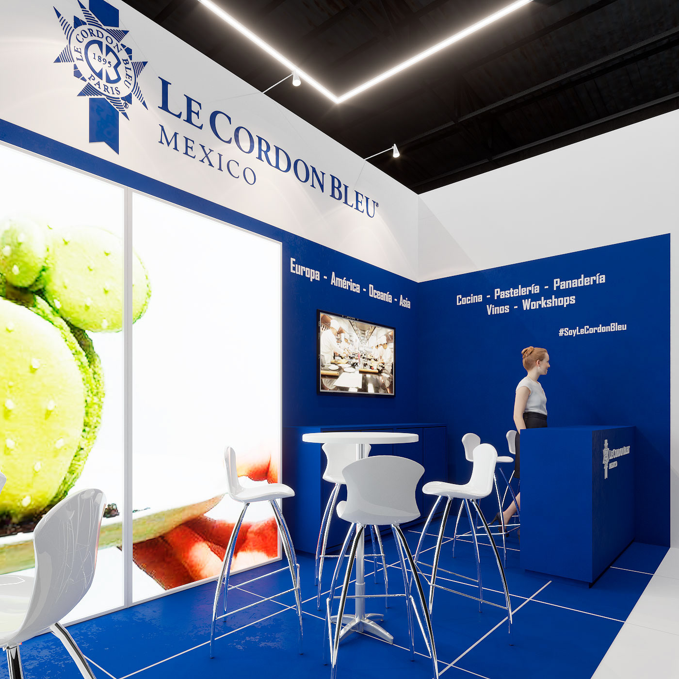 Stand stand design Exhibition Booth booth Exhibition Design  exhibition stand booth design 3D visualization Render