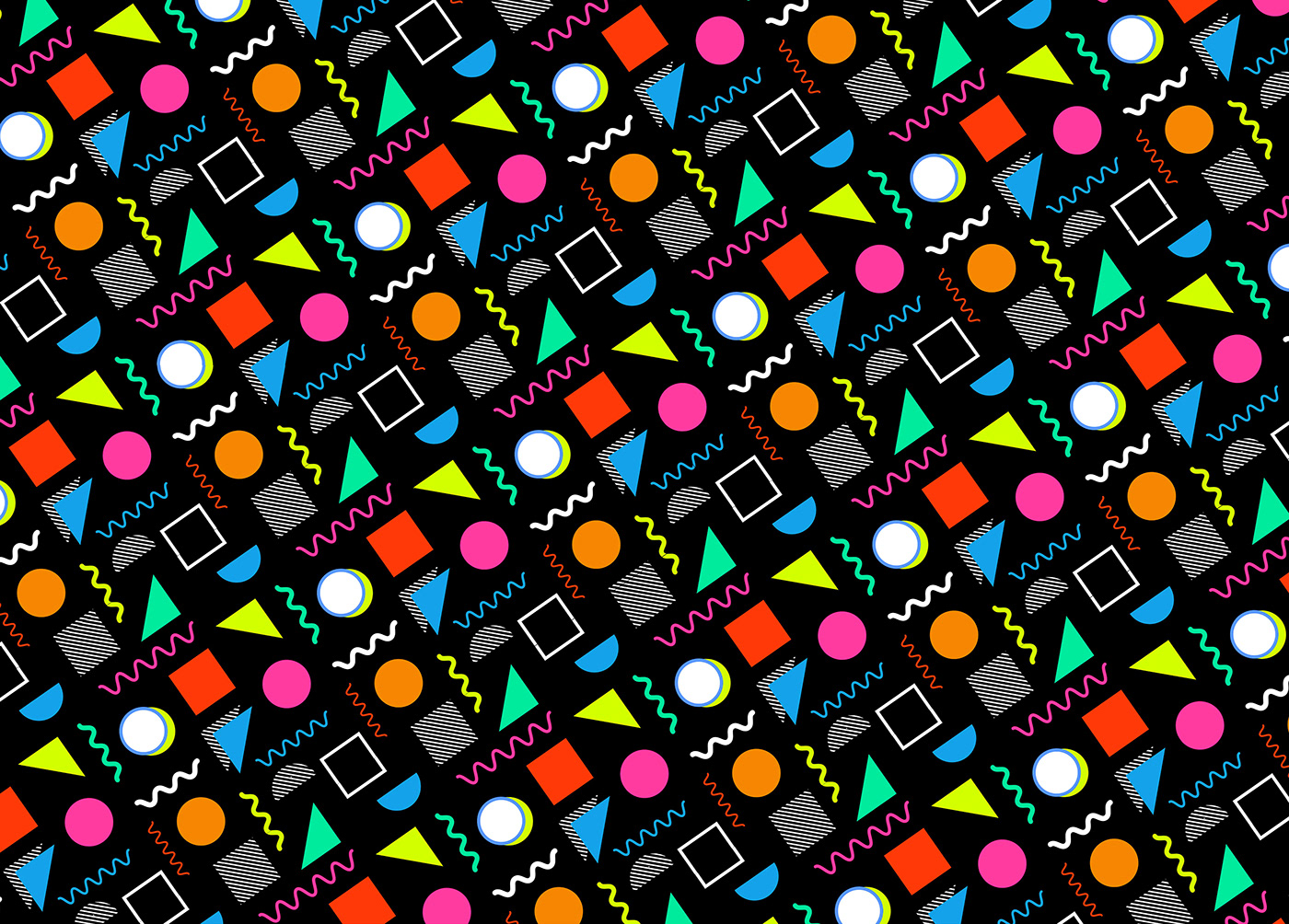 bold bright Fun pattern pattern design  Playful Repeat Pattern Retro society6 spoonflower