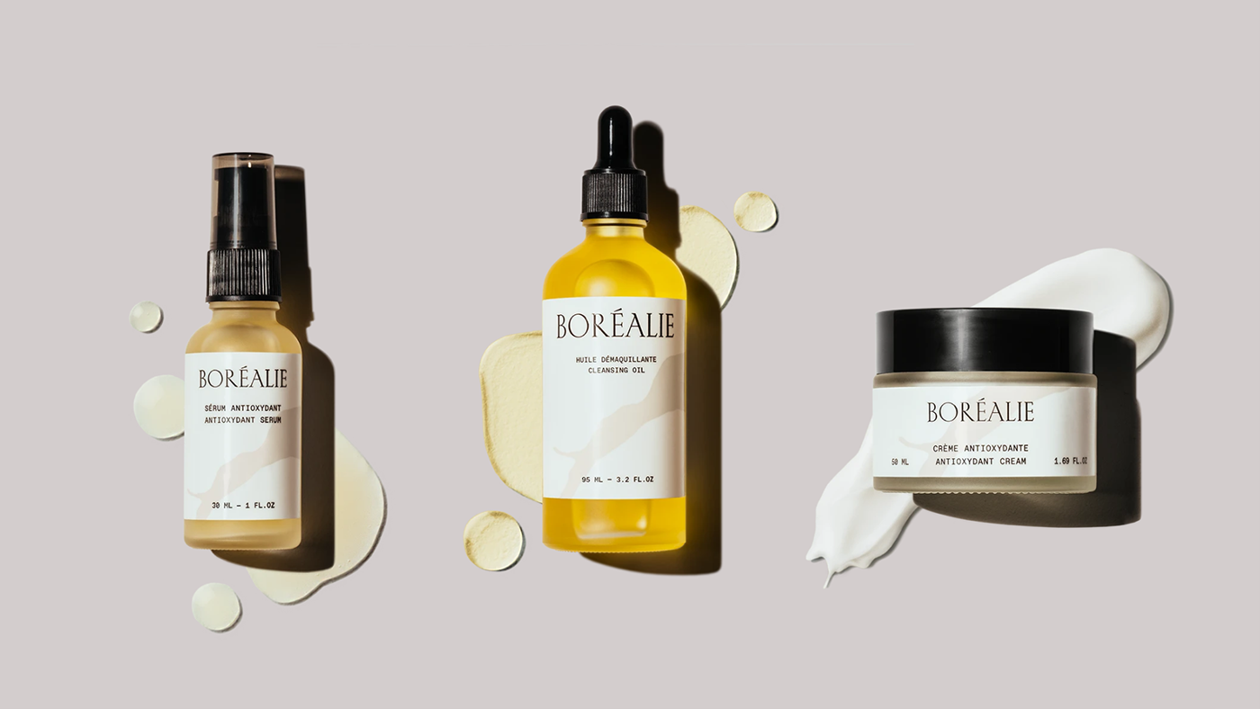 beauty boreal content creation cosmetics e-commerce natural st-laurent UI/UX