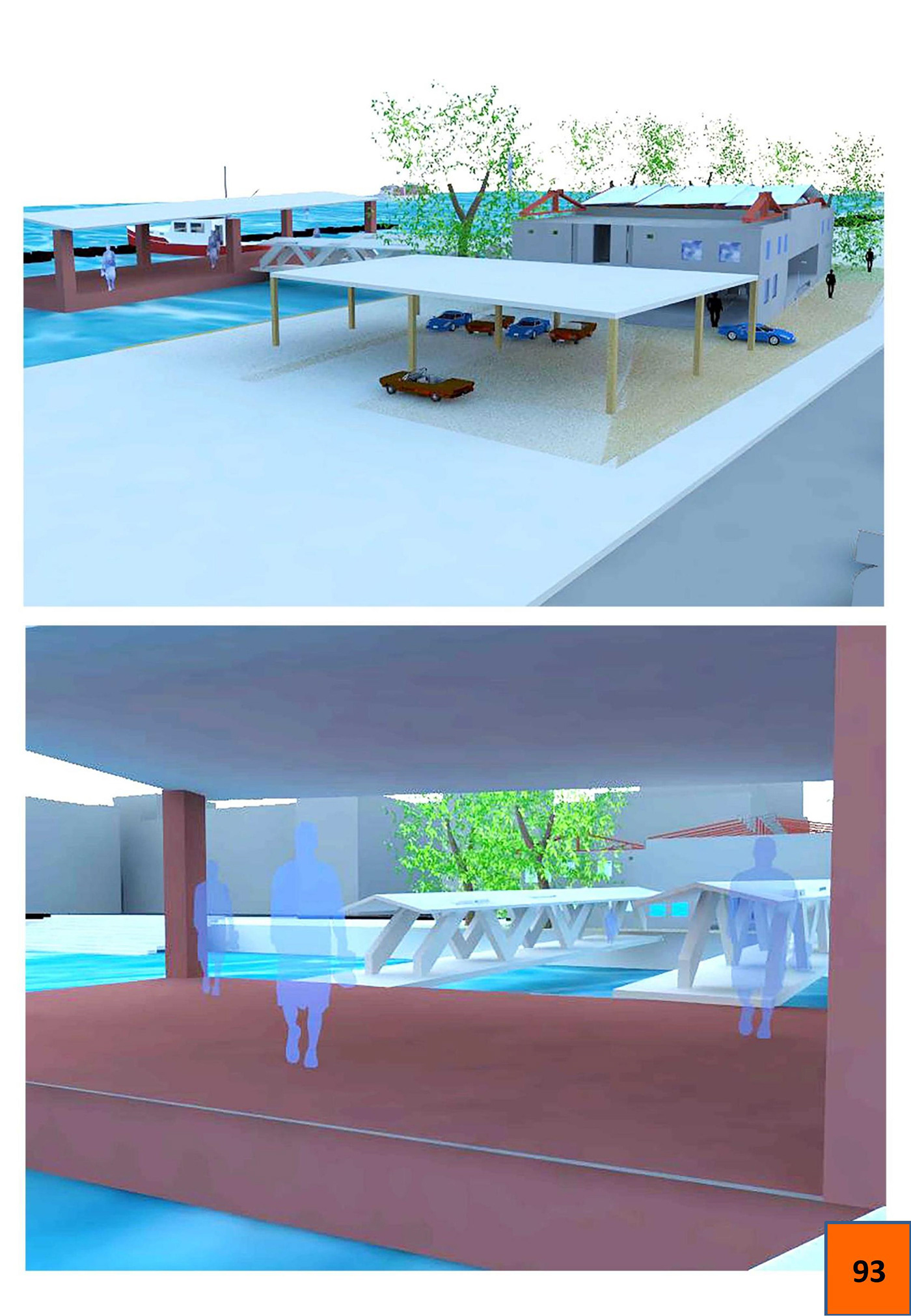 Image may contain: screenshot, indoor and swimming pool