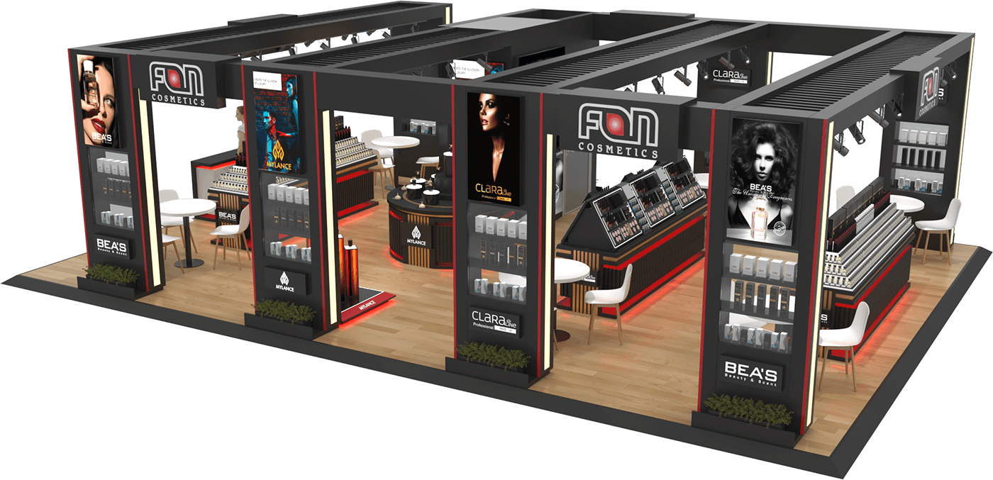 fuar standı Exhibition  3D Render fuar stand Exhibition Design  expo booth design