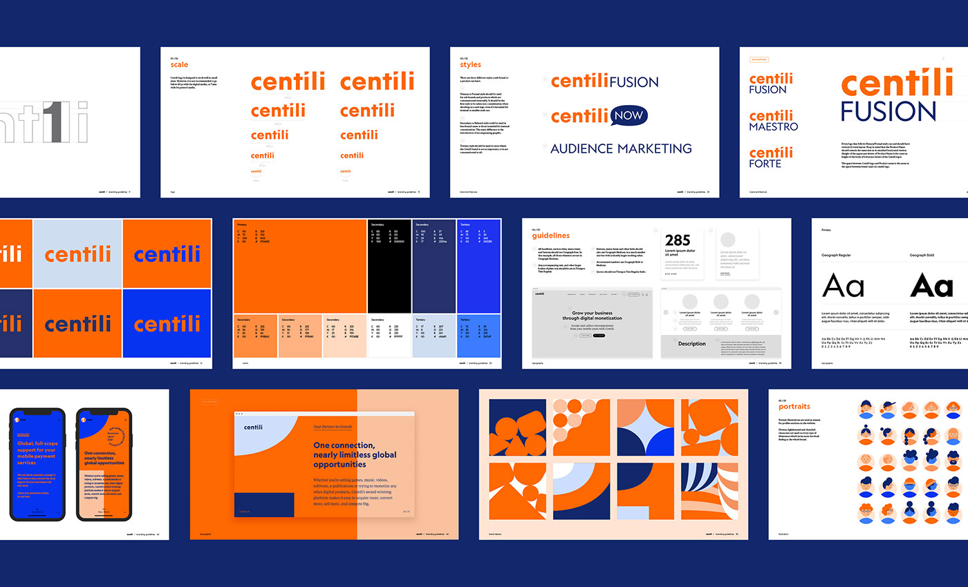 centili mobile payments redesign