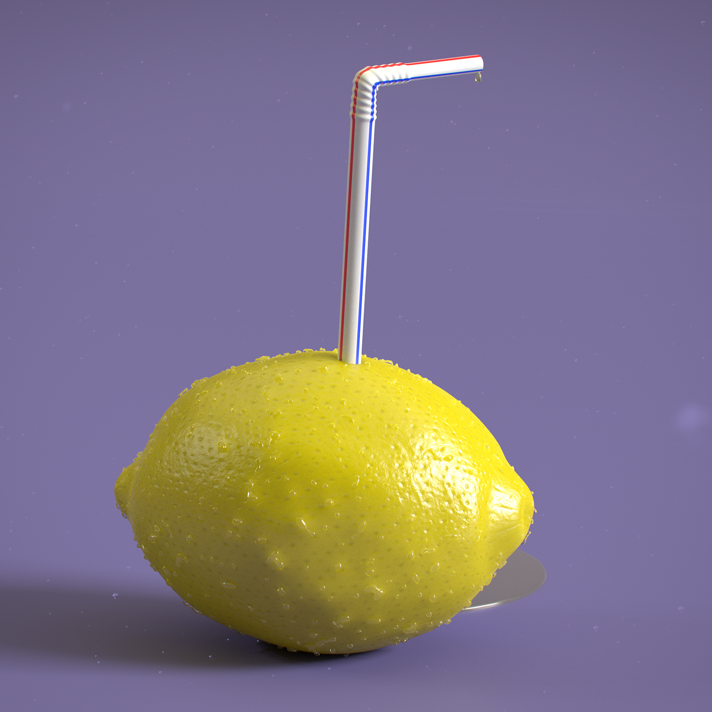 orange lemon Pineapple Fruit Punch c4d cinema4d arnold Arnold Renderer c4dtoa Fruit