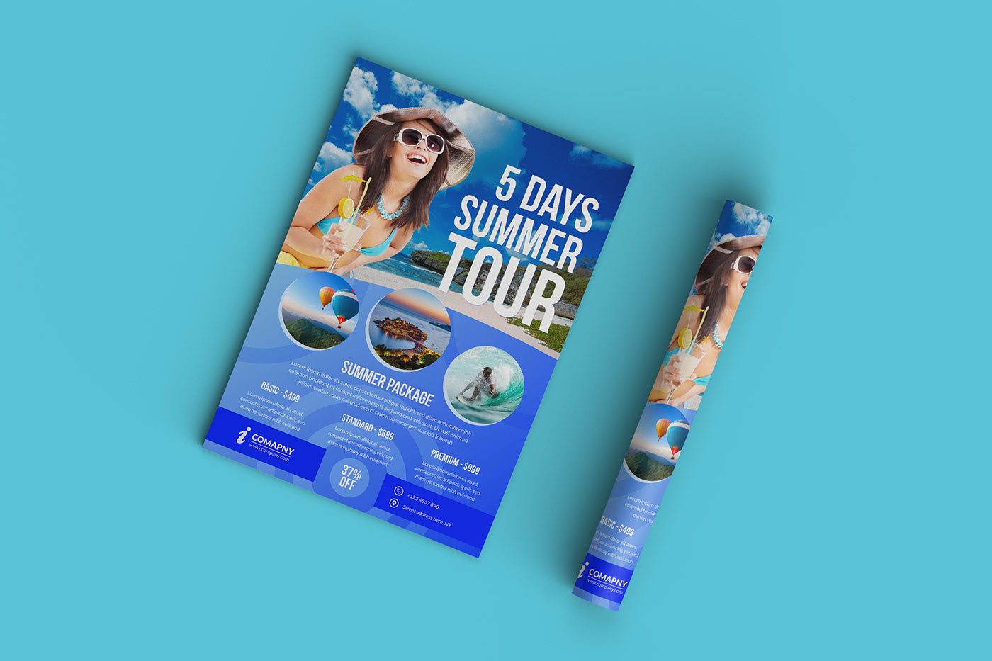 ads Advertising  Day design flyer marketing   summer tour Travel traveling
