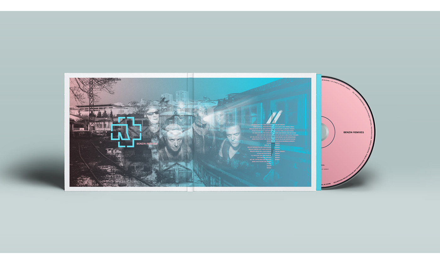Rammstein artwork Packaging ShotOniPhone Music Packaging vinyl music sleeve album cover metal Adobe Portfolio